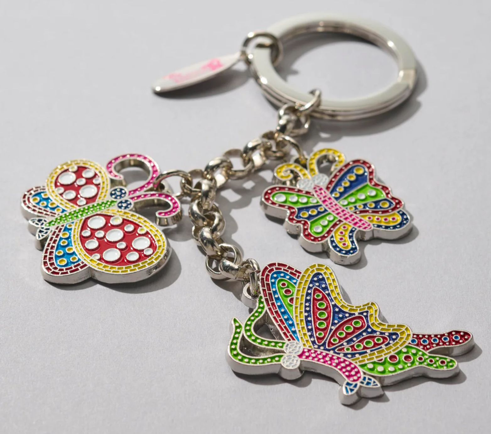 Key Ring Butterfly 草間彌生 キーホルダー YAYOI KUSAMA 蝶