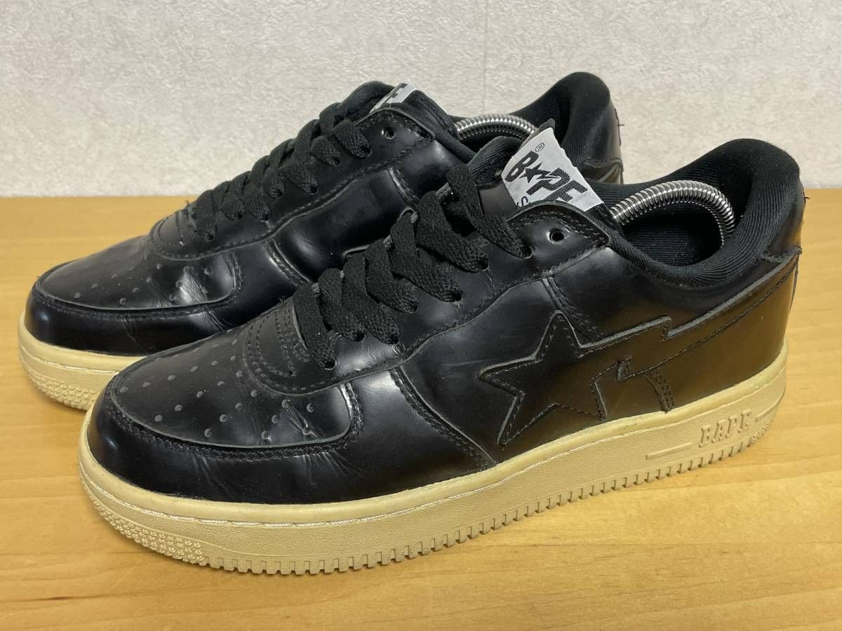 APE BAPE KAWS STA ベイプスター　スニーカー　26cm 黒 黒 A BATHING APE アベイシングエイプ BAPE STA ベイプスタ