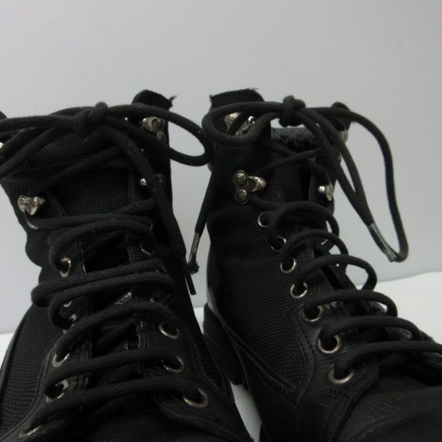 グッチ GUCCI シェリーライン ブーツ コンバットブーツ レザー