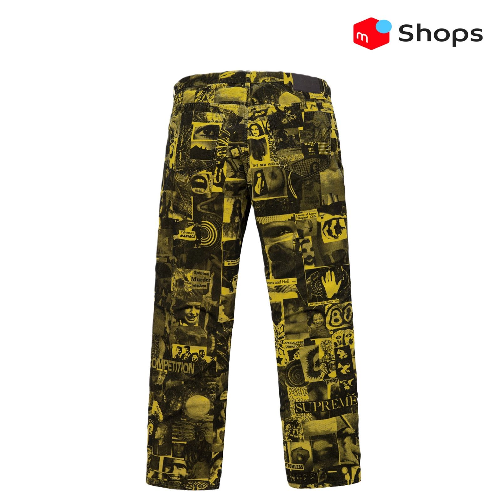 Supreme Vibrations Corduroy Pant Yellow - LandMart ランドマート