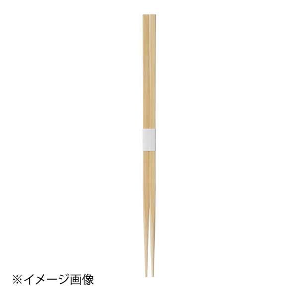 藤本商会本店 先細竹角箸 24cm 白帯巻 3000膳