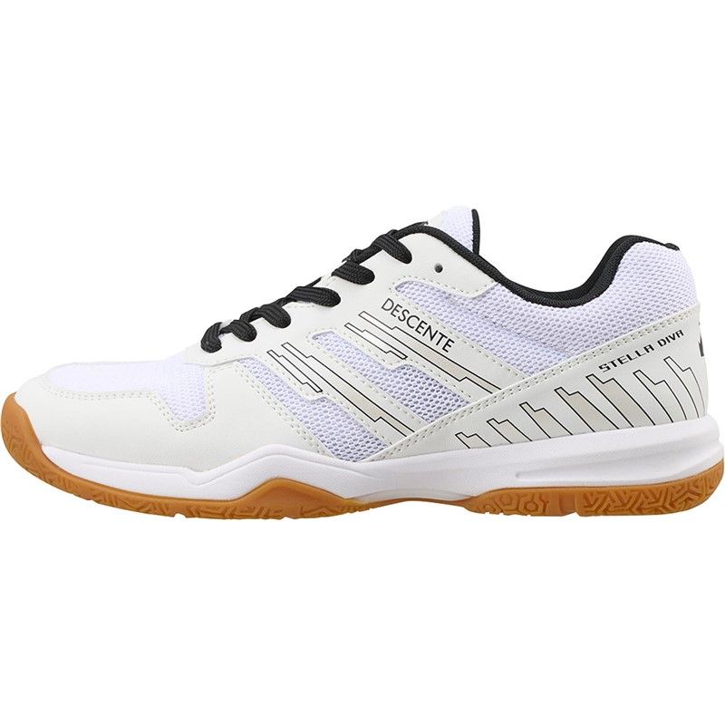 【品質保証，低価】 デサント(descente) STELLA DIVA LO 6 バレーシューズ (dv1xjb01wh-wht)、24.5cm その他