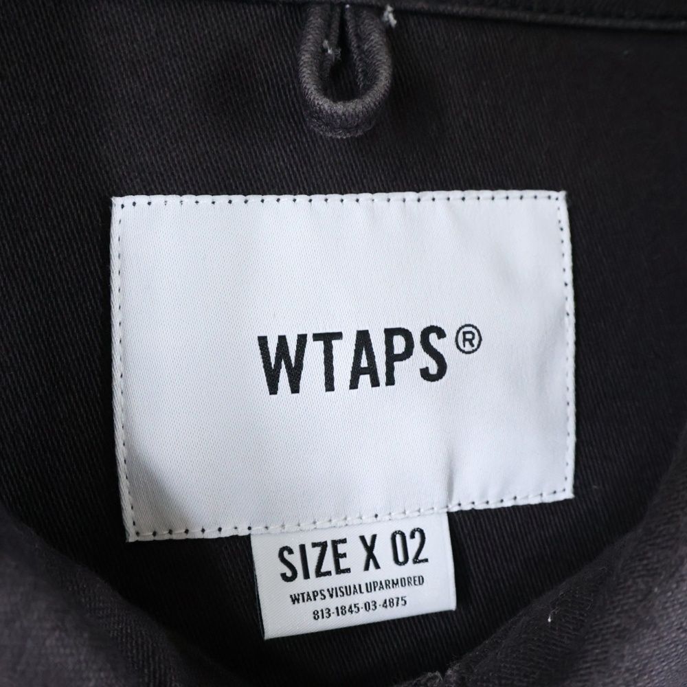 長袖シャツ ブラウン