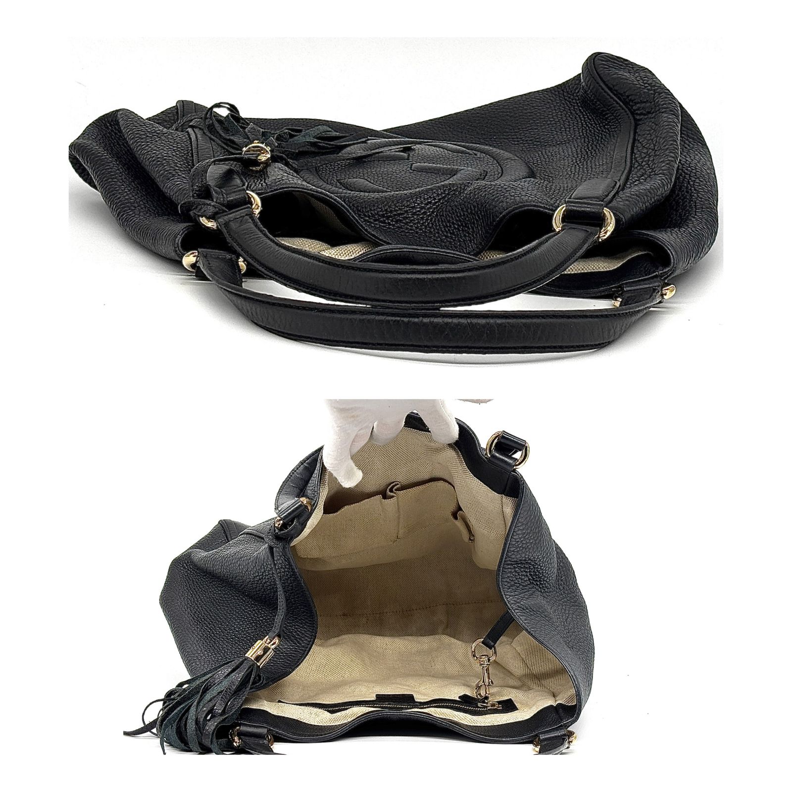 Gucci ソーホー 黒 トートバッグ タッセル付き 楽天市場】【バッグ