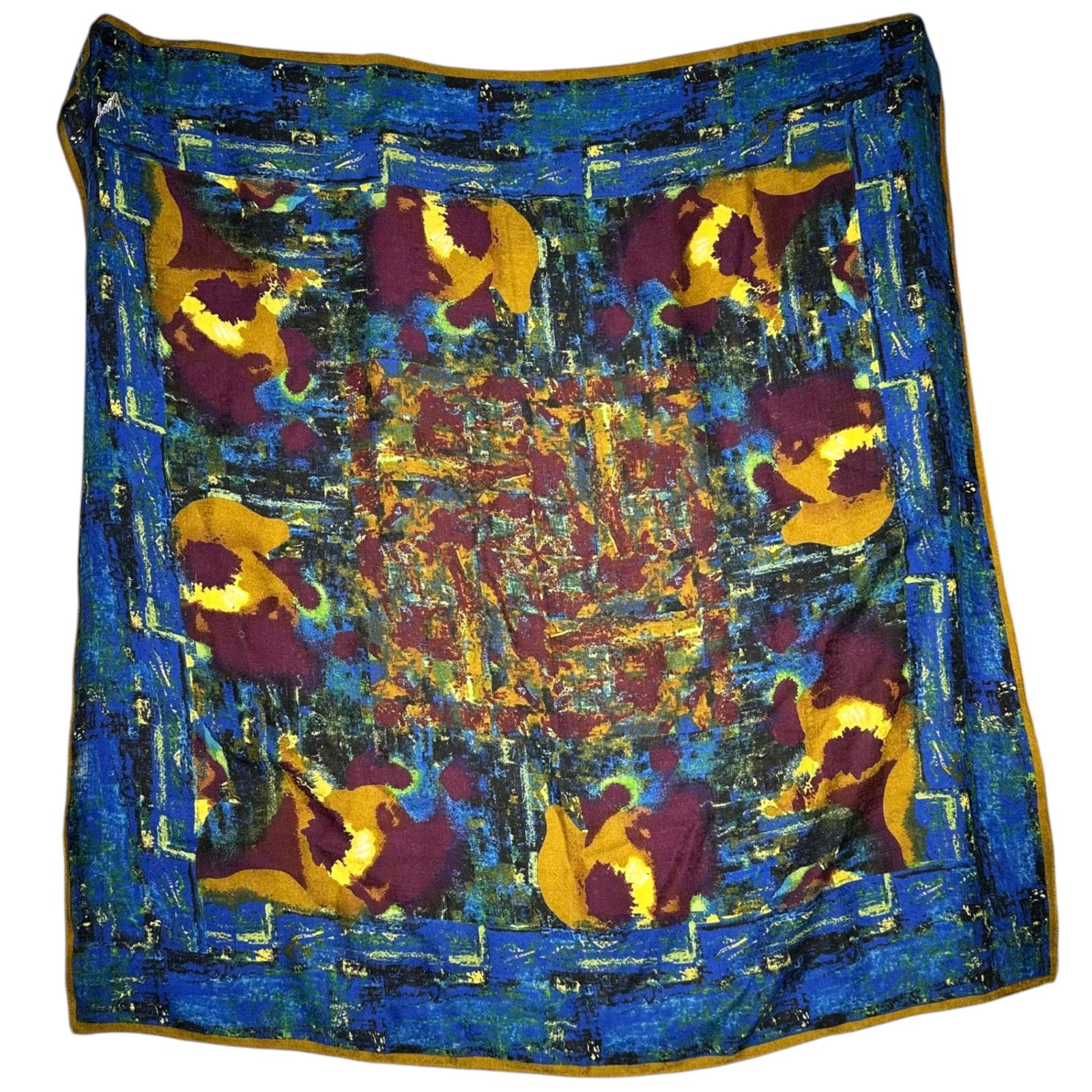 KENZO(ケンゾー) 90's Oil Painting Art Graphic Stole 油絵
