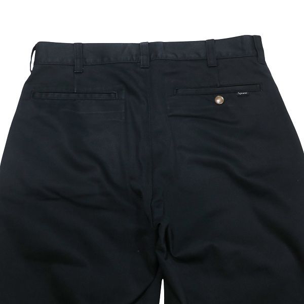 SUPREME シュプリーム WORK PANT ワーク パンツ ボトムス ブラック
