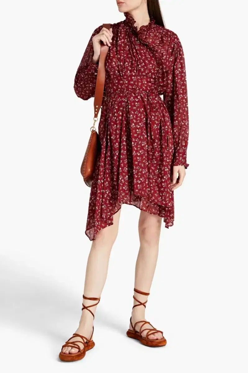 Isabel Marant イサベル マラン パメラ アシメントリー ラップ ワンピース