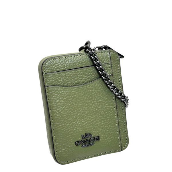 COACH オールドコーチ ケース 小銭入れ レザー グリーン 緑 COACH オールドコーチ ケース 小銭入れ レザー グリーン 緑 COACH
