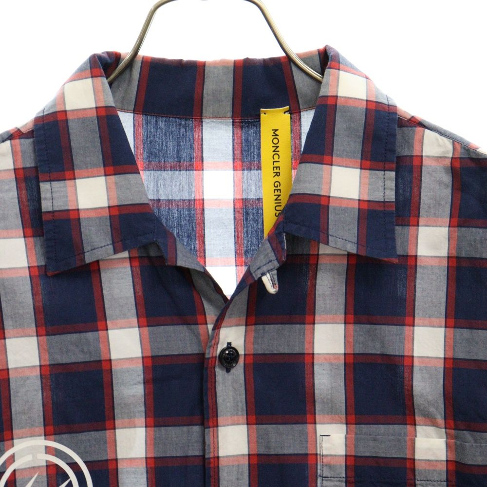 MONCLER チェック柄 長袖シャツ モンクレール メンズ シャツ MONCLER