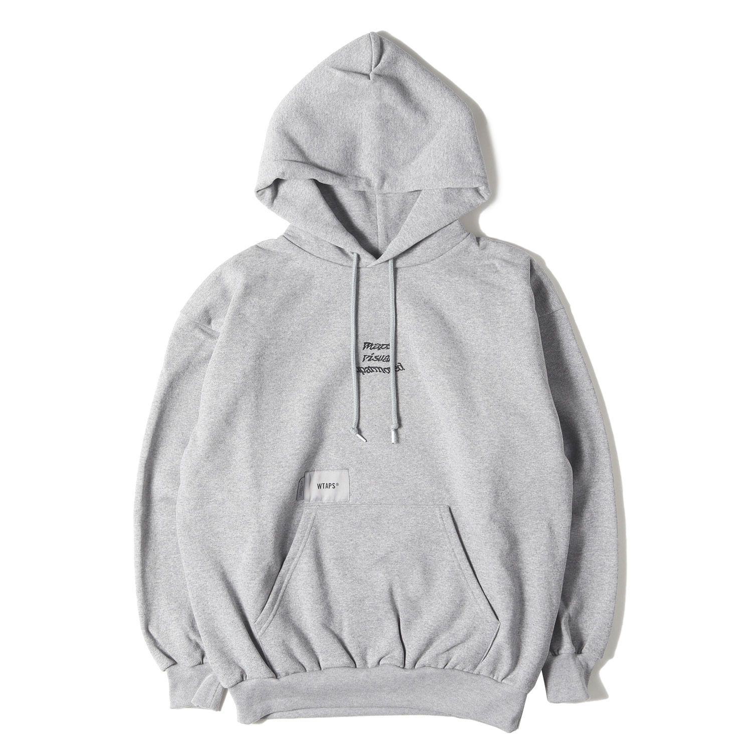 WTAPS SIGN HOODY グレー XL フーディー パーカ WTAPS SIGN HOODY パーカー グレー XL