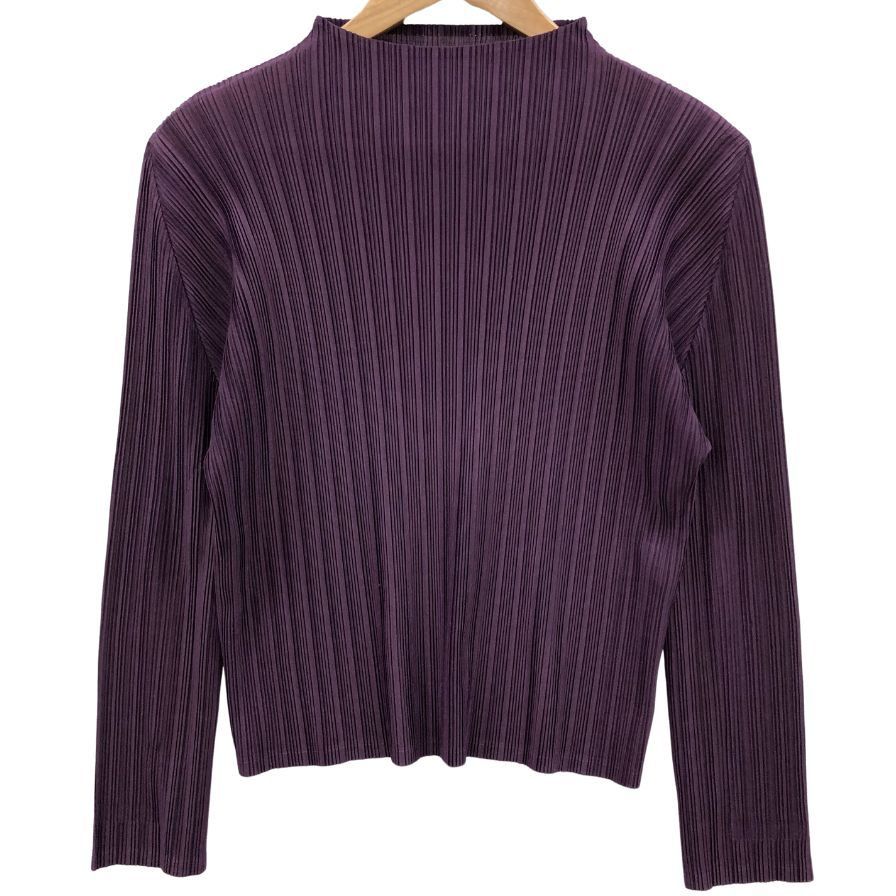 ISSEY MIYAKE 81AW ボタンアップフリンジデザインモックネック