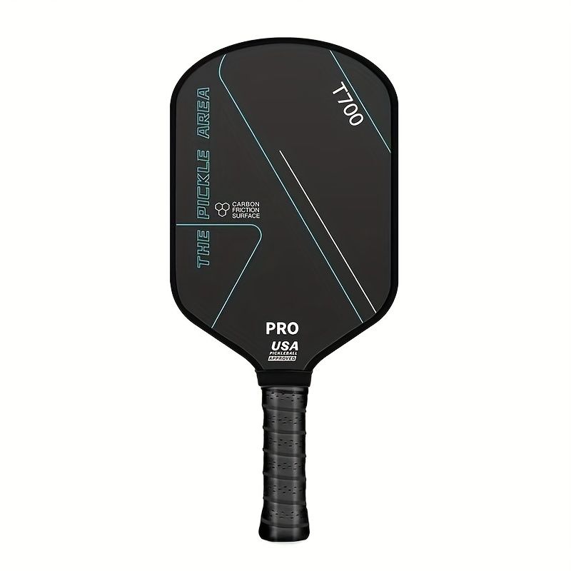1pc T700 カーボンファイバー製ピクルボールパドル、ユニ