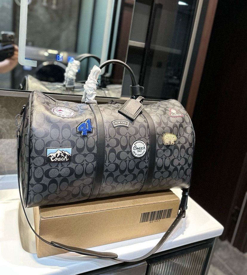 COACH 高品質 メンズ 旅行 大容量 バッグ