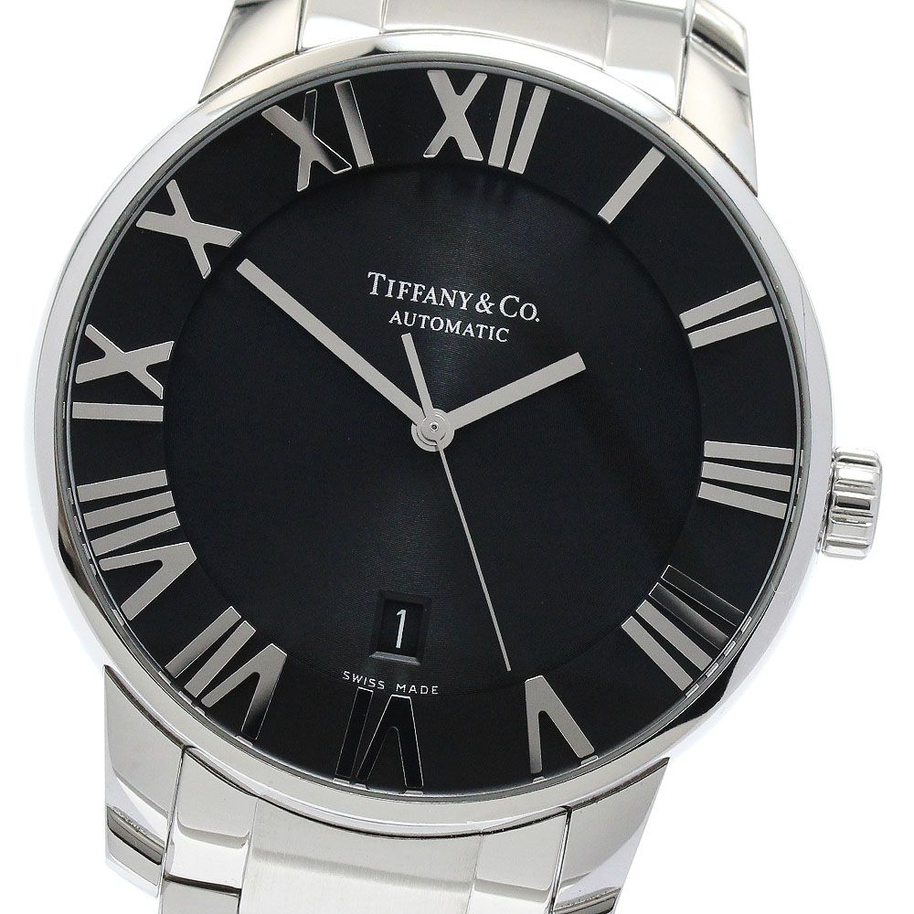 ティファニー TIFFANY&Co. Z1810.68.10A10A00A アトラスドーム デイト 自動巻き メンズ 保証書付き_923528 ティファニー TIFFANY&Co. Z1810.68.10A10A00A アトラスドーム デイト