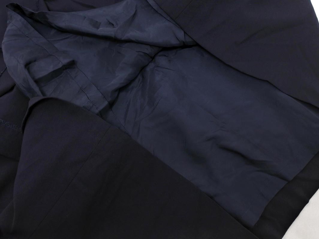 Aquascutum アクアスキュータム ラップ調 スカート size11/紺