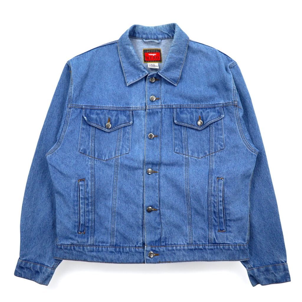 Wrangler HERO 90年代 デニムジャケット Gジャン L インディ