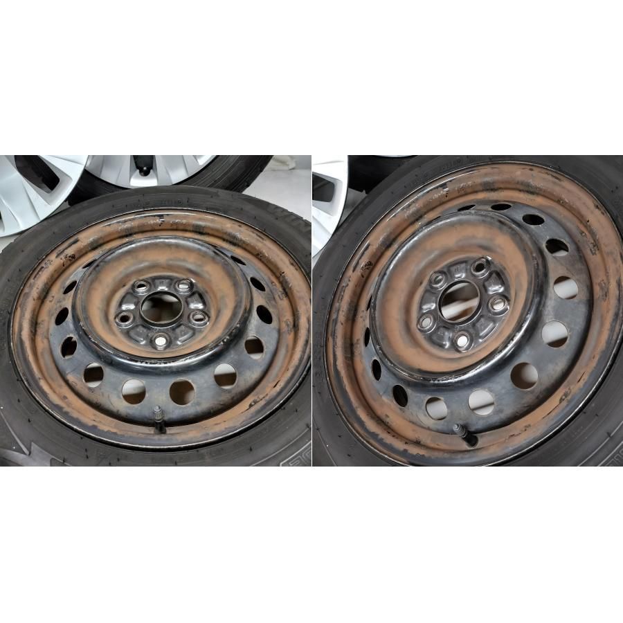 スタッドレスタイヤ・ホイール 4本＞ 185/65R15 ダンロップ ウィンター 