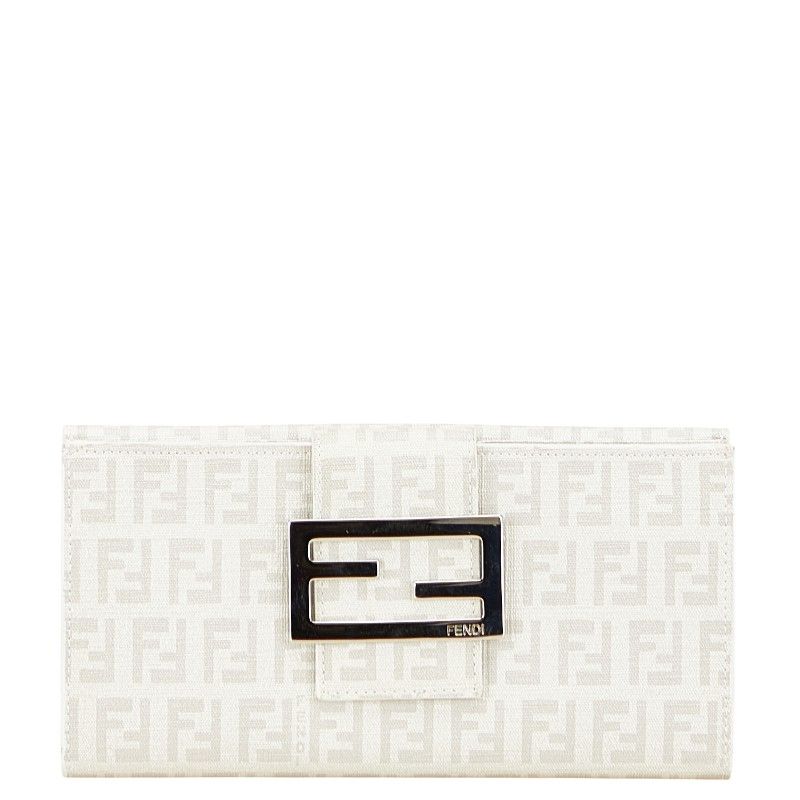フェンディ ズッキーノ 8M0032 ホワイト PVC レディース FENDI 1-0231738