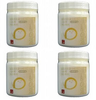 DOKA-SHOP アルカリ性単純泉 プロ仕様 美肌の湯 医薬部外品 600g 4個セット ≪プレゼント≫ 取扱説明書つき 脱臭 調湿 和 わ シート ミニ オリジナルセット PH9.5で つるぬるの湯