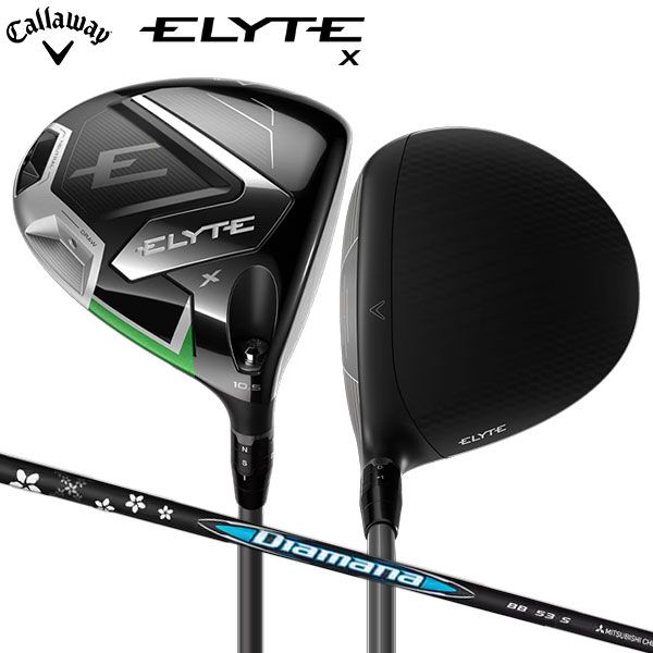Elyte 3HL フェアウェイウッド ヘッドカバー付き Callaway キャロウェイ ELYTE Triple Diamond Fairway Woods