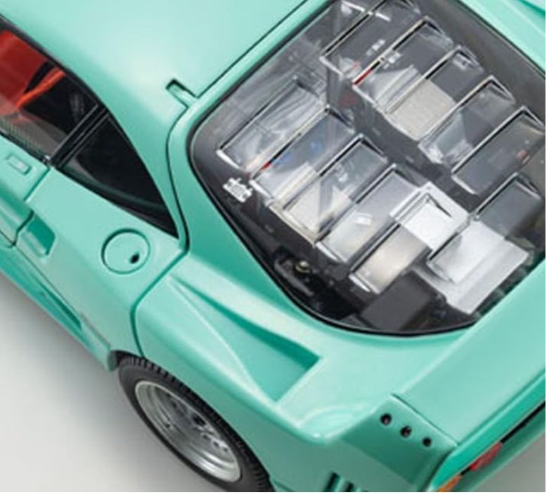 1京商オリジナル 1/18 フェラーリ F40 ミントグリーン 完成品 KYOSHO