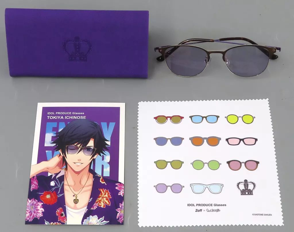 美風藍 サングラス／IDOL PRODUCE Glasses第2弾 【度なし】 美風藍 サングラス／IDOL PRODUCE Glasses第2弾 【度なし