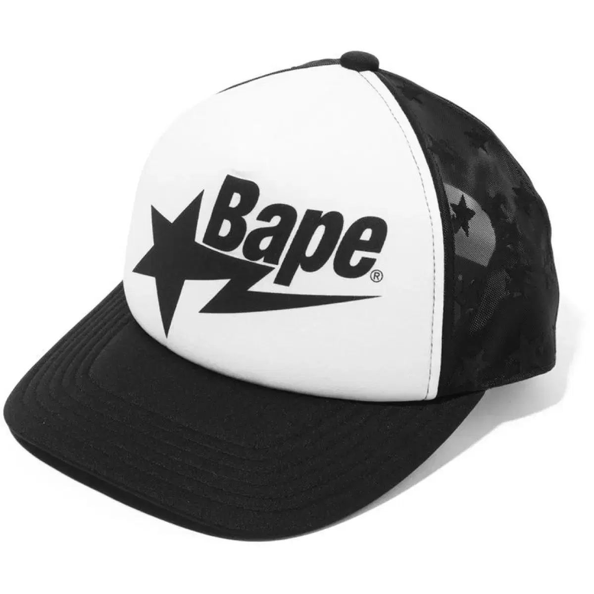 A BATHING APE メッシュキャップ　アベイシングエイプ BAPE LOGO MESH CAP M（キャップ）｜A BATHING APE（ア