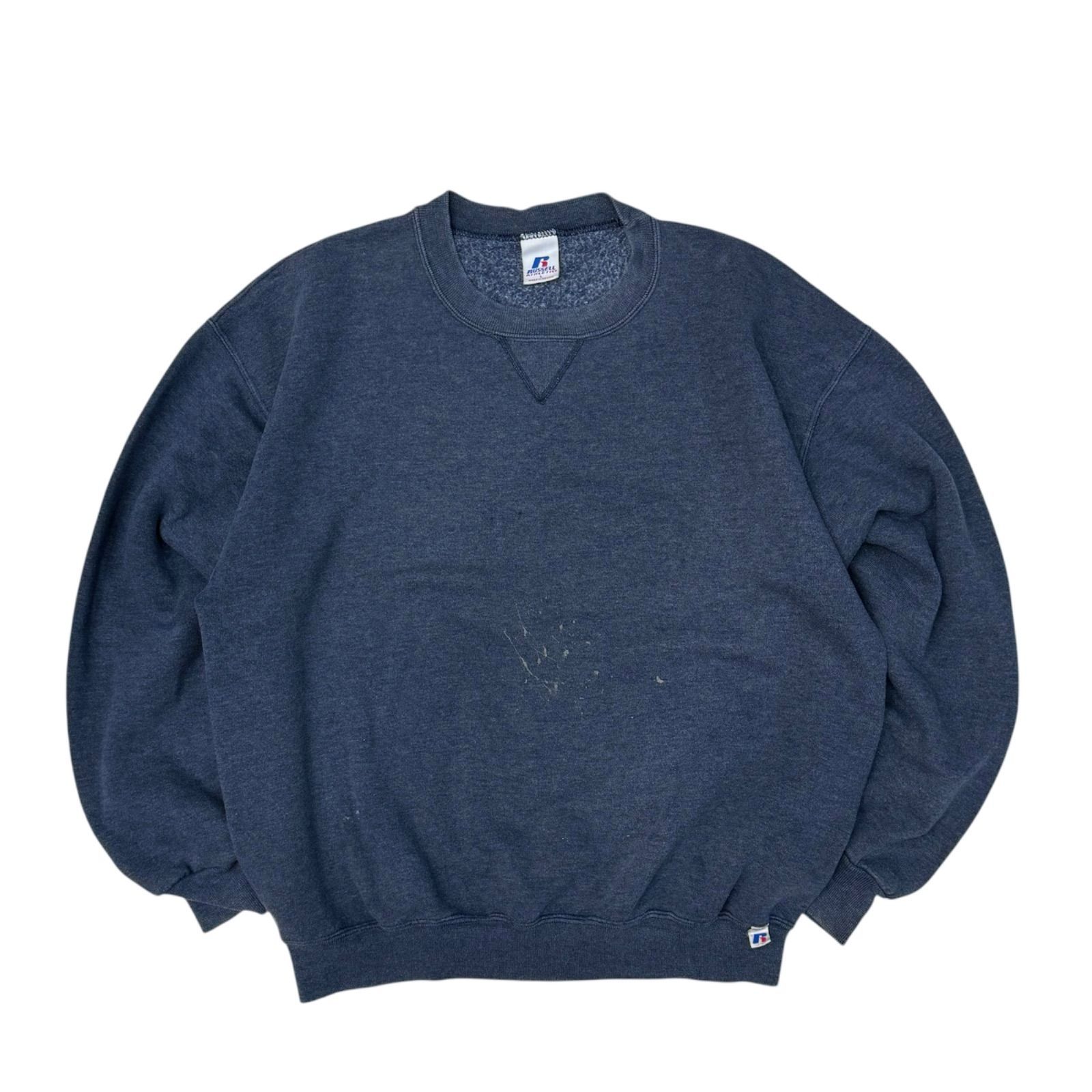Russell スウェット90s メキシコ製前V ブランク