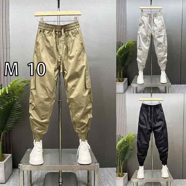 [M  10]メンズ ファッション 服 用 オシャレ シンプル 大人 かっこいい ストリート 夏コーデ  カジュアル ジップアップ パンツ 