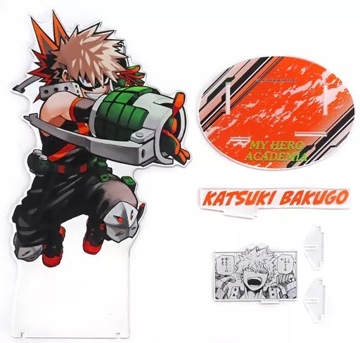 中古】アクリルスタンド・アクリルパネル 爆豪勝己 アクリルGIGA