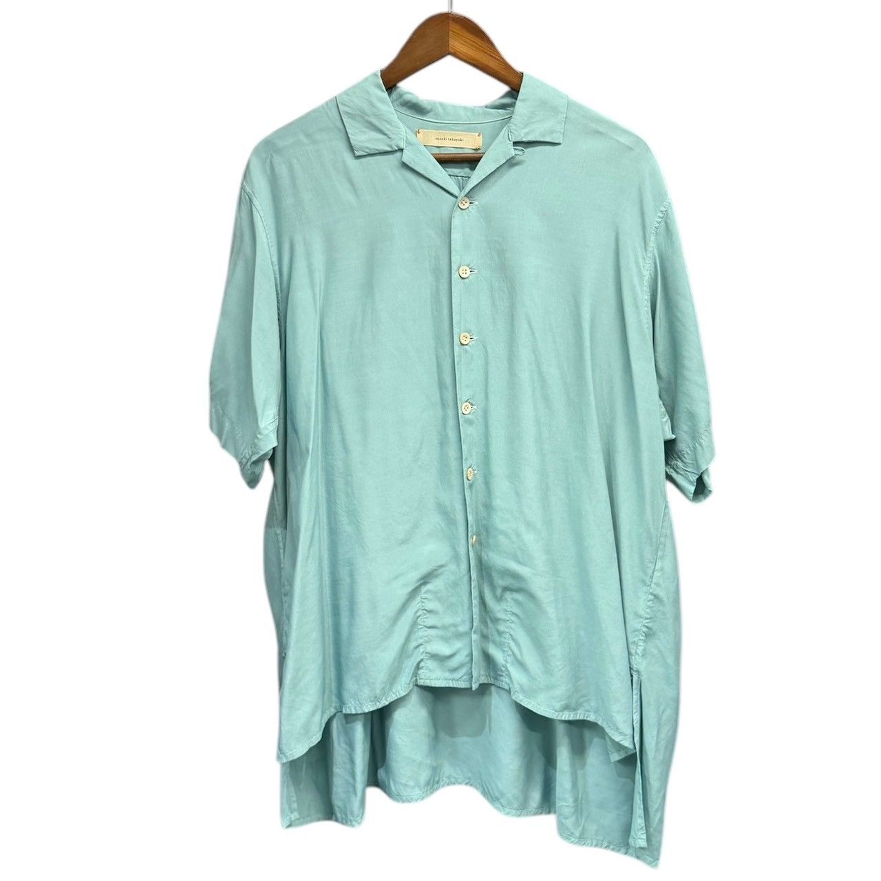 suzuki takayuki スズキタカユキ 21SS over shirt レーヨン