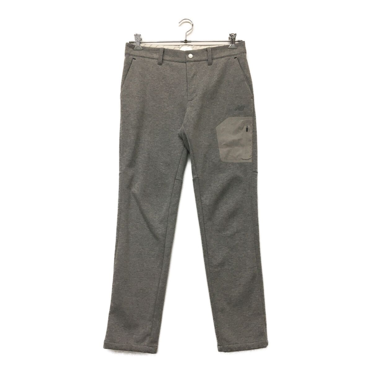 中古 メンズ ニューバランスゴルフ New Balance golf パンツ 4(M) グレー 裏起毛 防寒