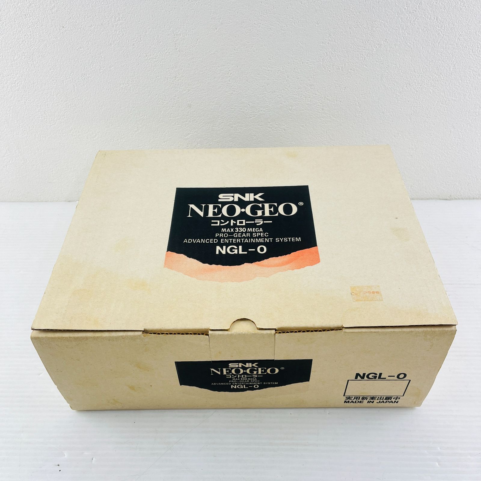 ◇570【美品】NEO GEO ネオジオ コントローラー SNK NGL-O MAX330MEGA PRO-GEAR SPEC 箱入り