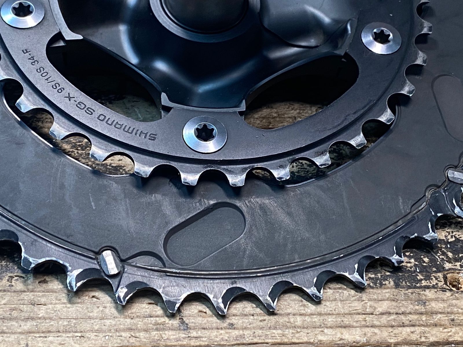 JH469 シマノ SHIMANO アルテグラ ULTEGRA FC-6750 クランクセット 172.5mm 50 34T MANTTHAN_COM