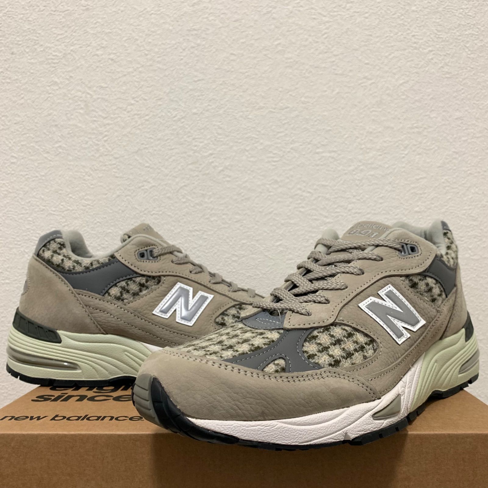 new balance ハリスツイード コラボ M991 HT ニューバランス - メルカリ