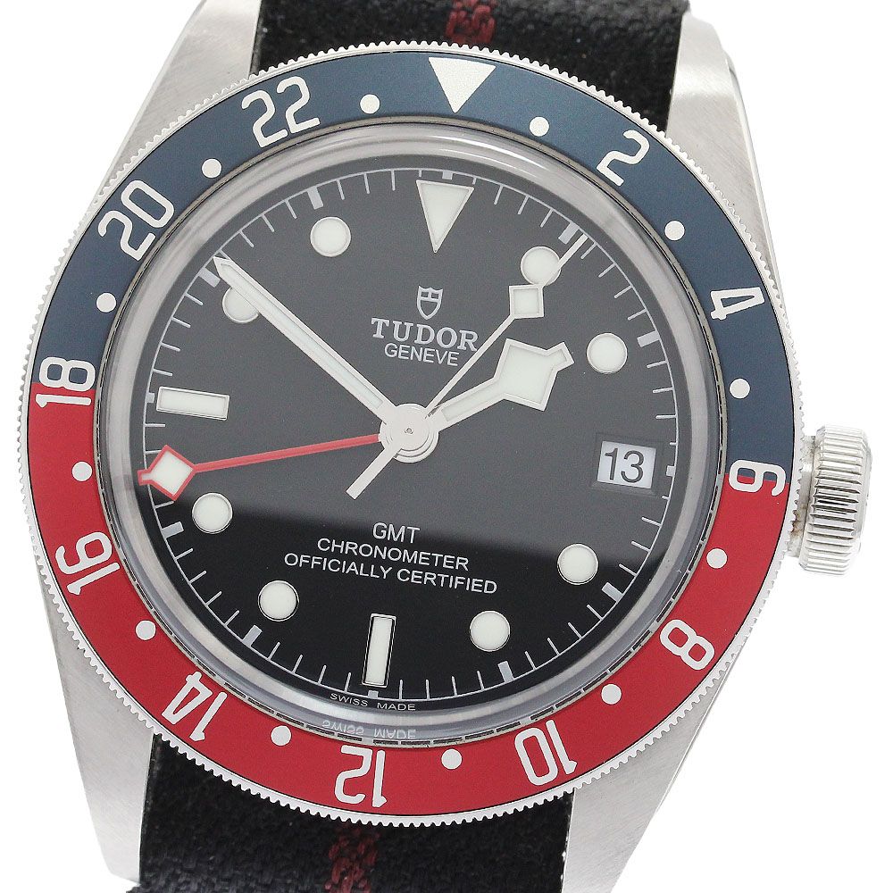 チュードル TUDOR 79830RB ヘリテージ ブラックベイ GMT 自動巻き メンズ 箱 保証書付き_912054