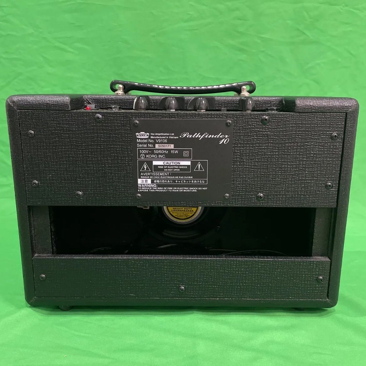VOX /  PATHFINDER10  15W ギターアンプ  中古⑨ Amazon | VOX ヴォックス 10W コンパクト・ギター・アンプ