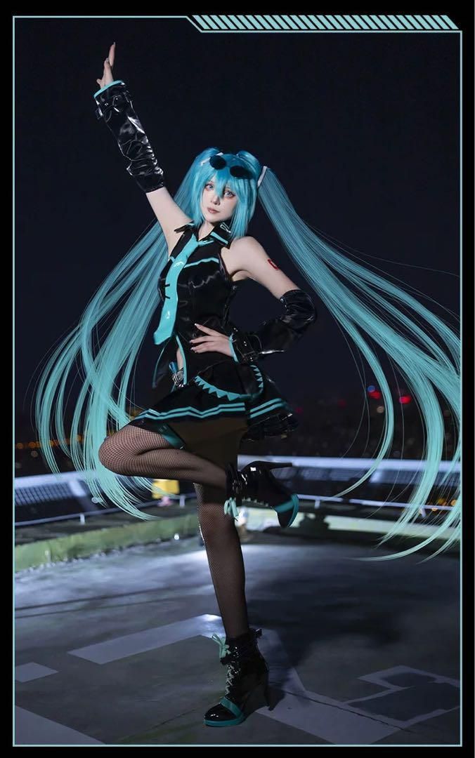 新品未使用 初音ミク 16th 公式服 コスプレ衣装 ウィッグ追加可