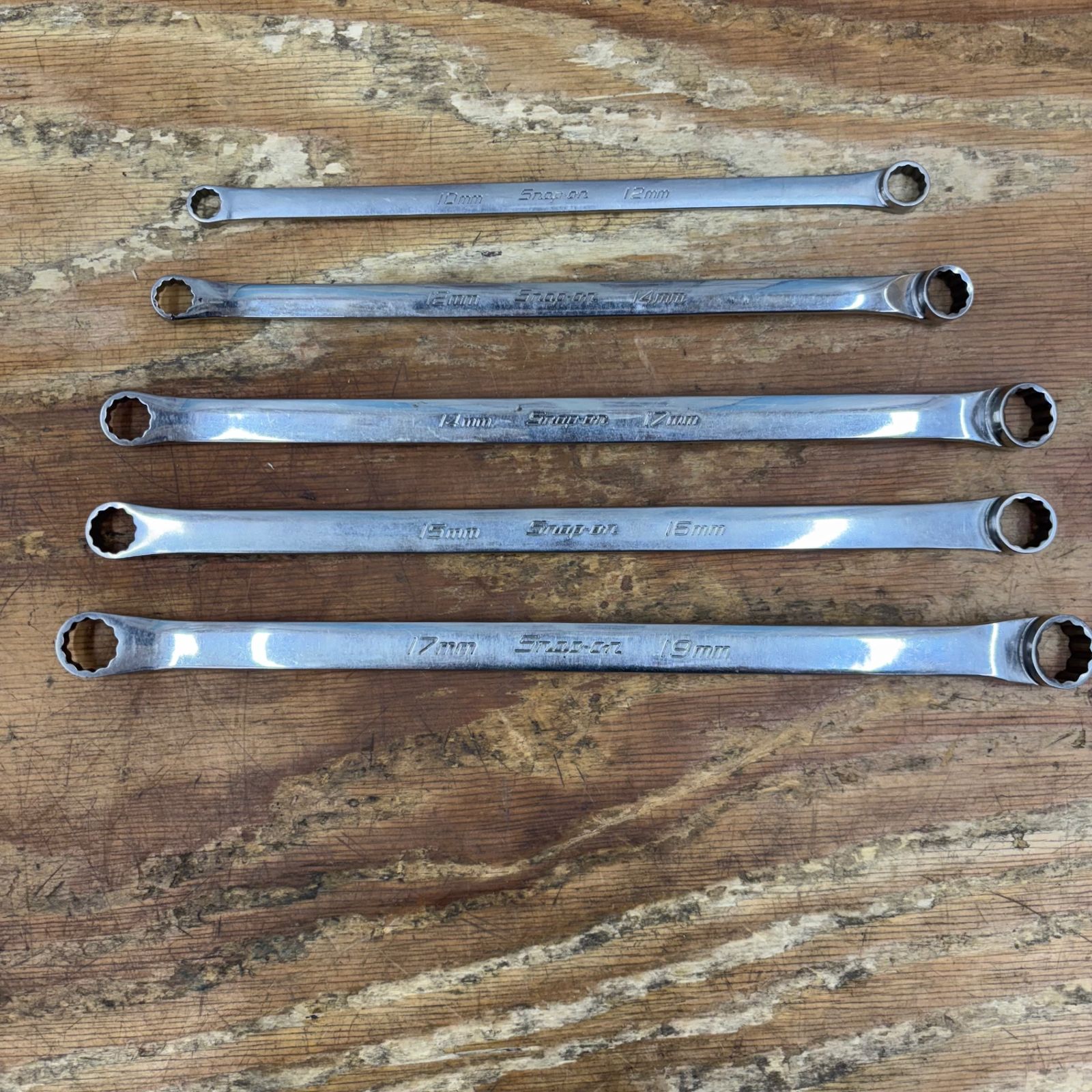 Snap-on/スナップオン メガネレンチ 5本セット XDHM1719 1417