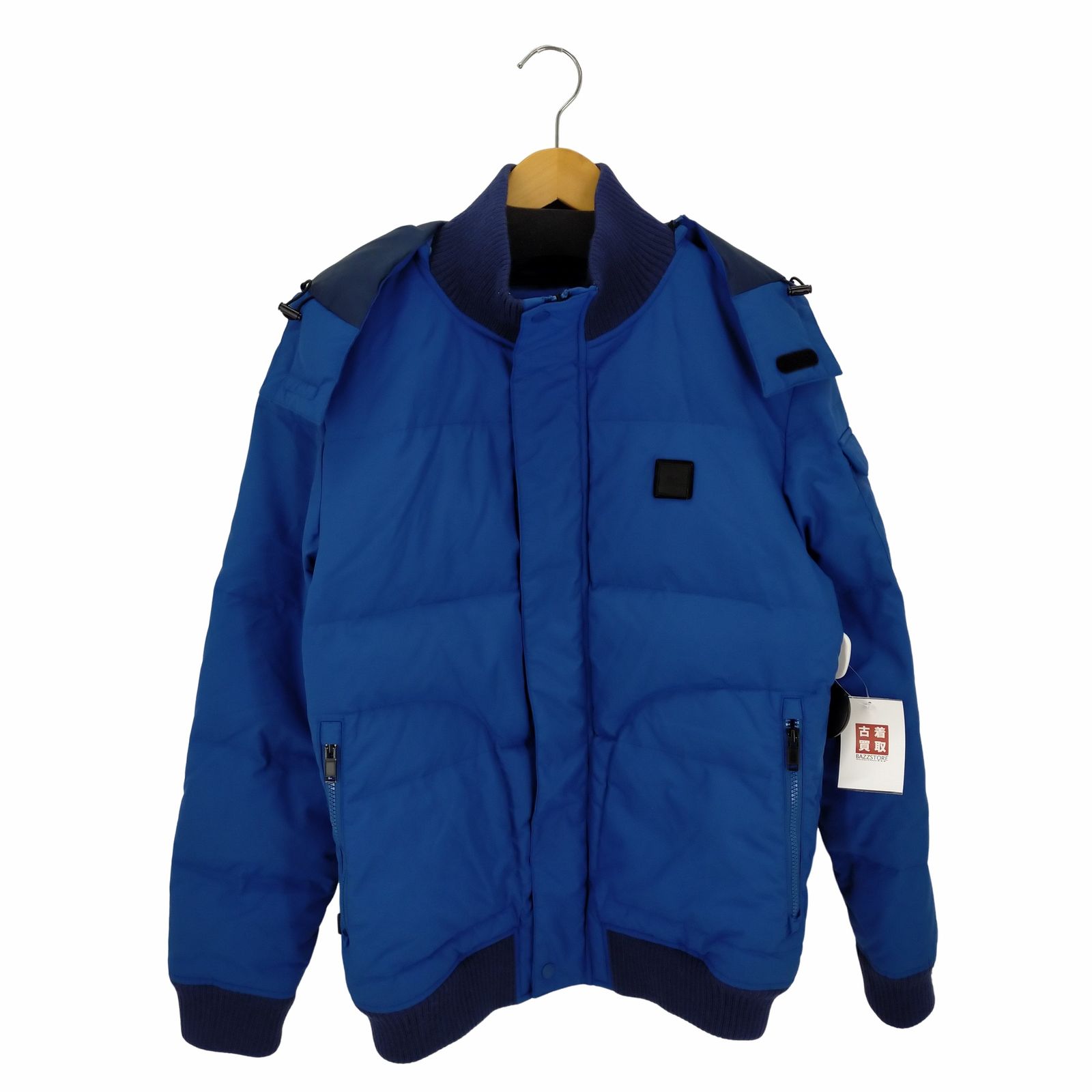 ラコステ LACOSTE ナイロン ジップアップ ダウンジャケット メンズ 50 