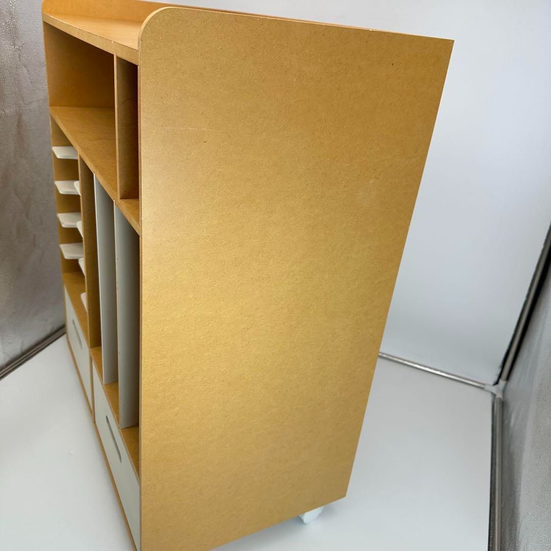 最大60％オフ。 ベルメゾン 自分で収納ラック アイボリー ランドセルラック