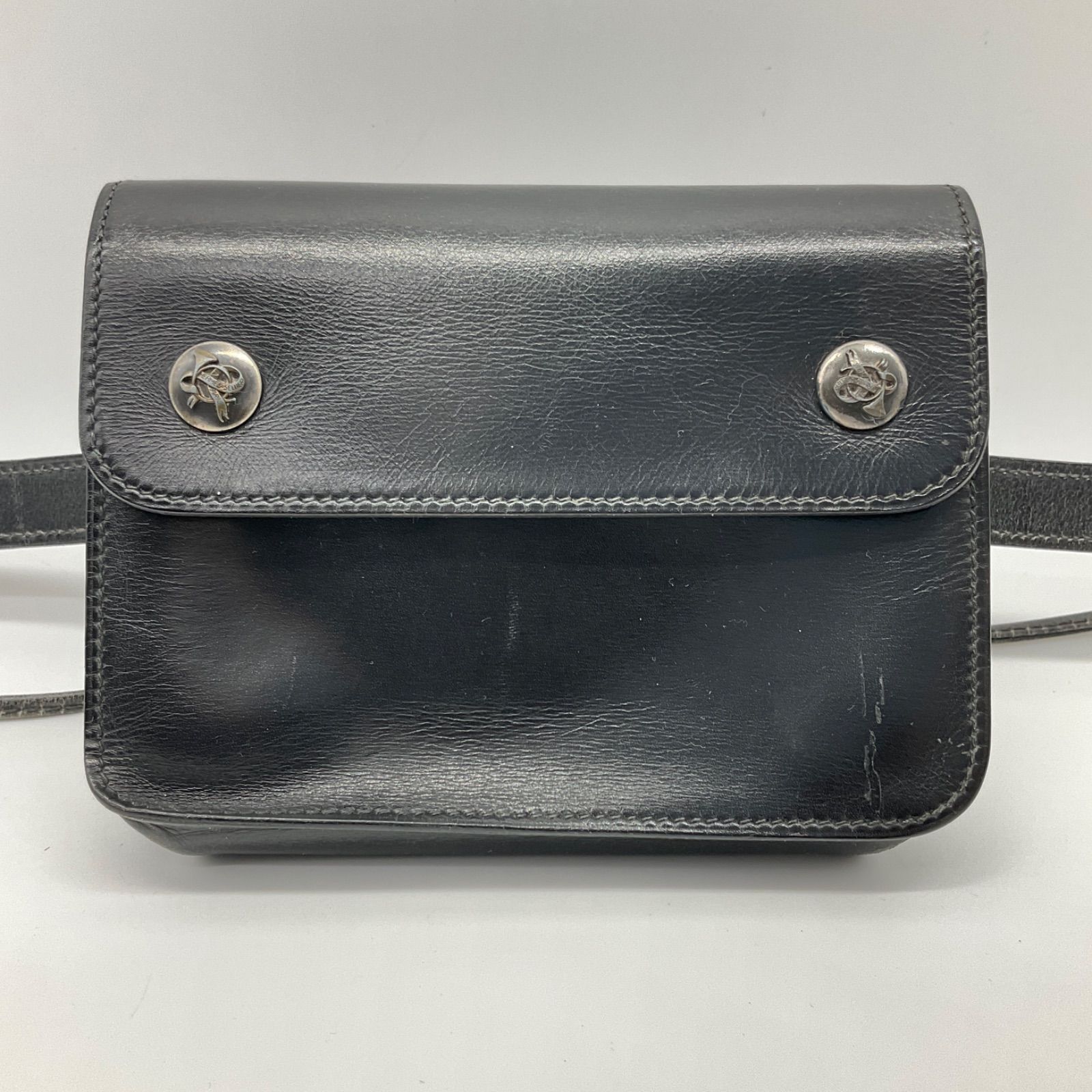 HERMES エルメス ポシェット グリーン ショルダーバッグ