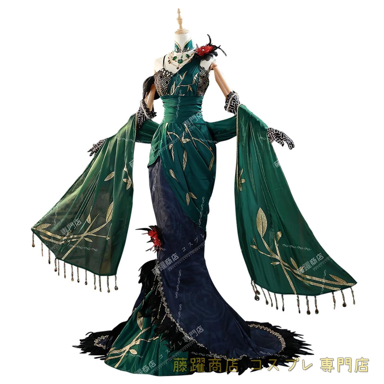 第五人格 芸者 竹華 コスプレ 衣装 美智子 コスチューム cosplay 仮装 豪華版 漫遊展 撮影用 学園祭 イベント 夏祭り