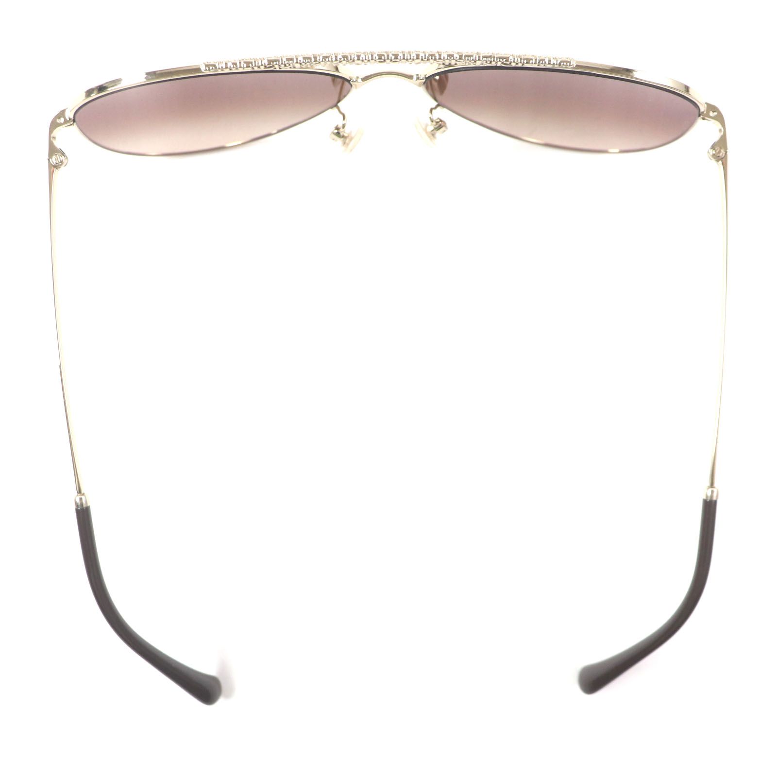 極美品▽CHANEL シャネル 4231 ツーブリッジ ティアドロップ ココ  