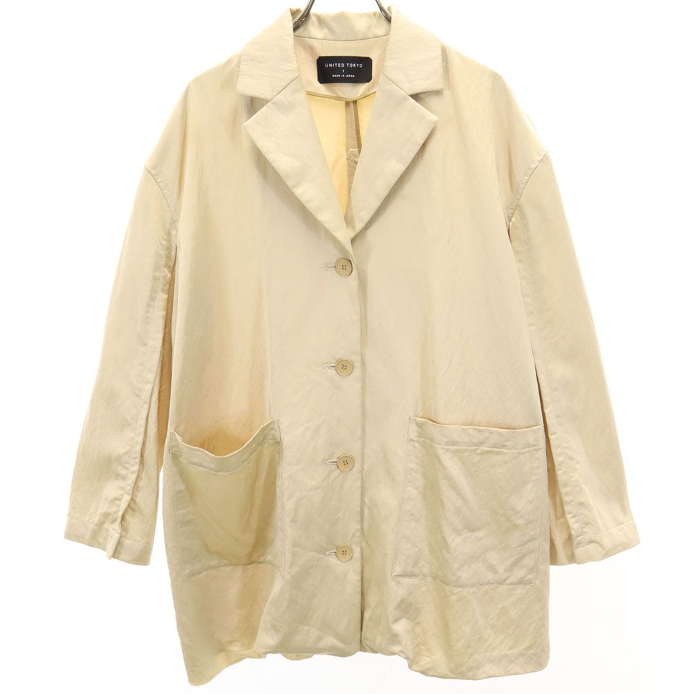 「UNITED TOKYO」 テーラードジャケット 1 ベージュ メンズ ユナイテッドトウキョウ 日本製 テーラードジャケット 1 ベージュ系