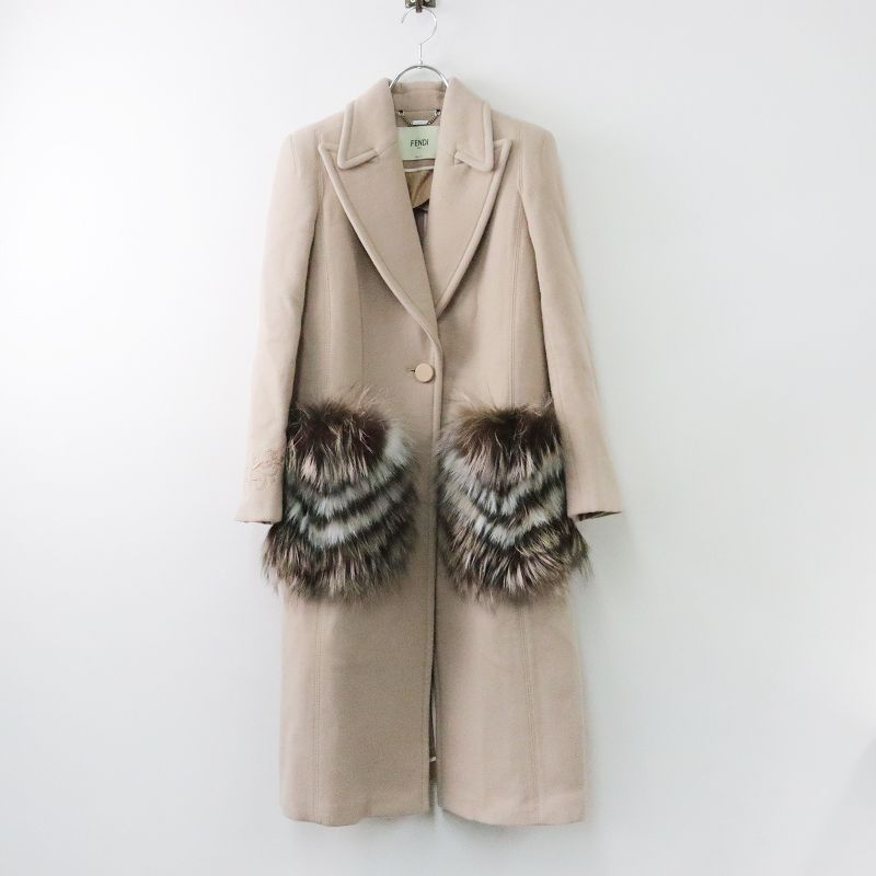 国内流通品 フェンディ FENDI フォックスファーポケット