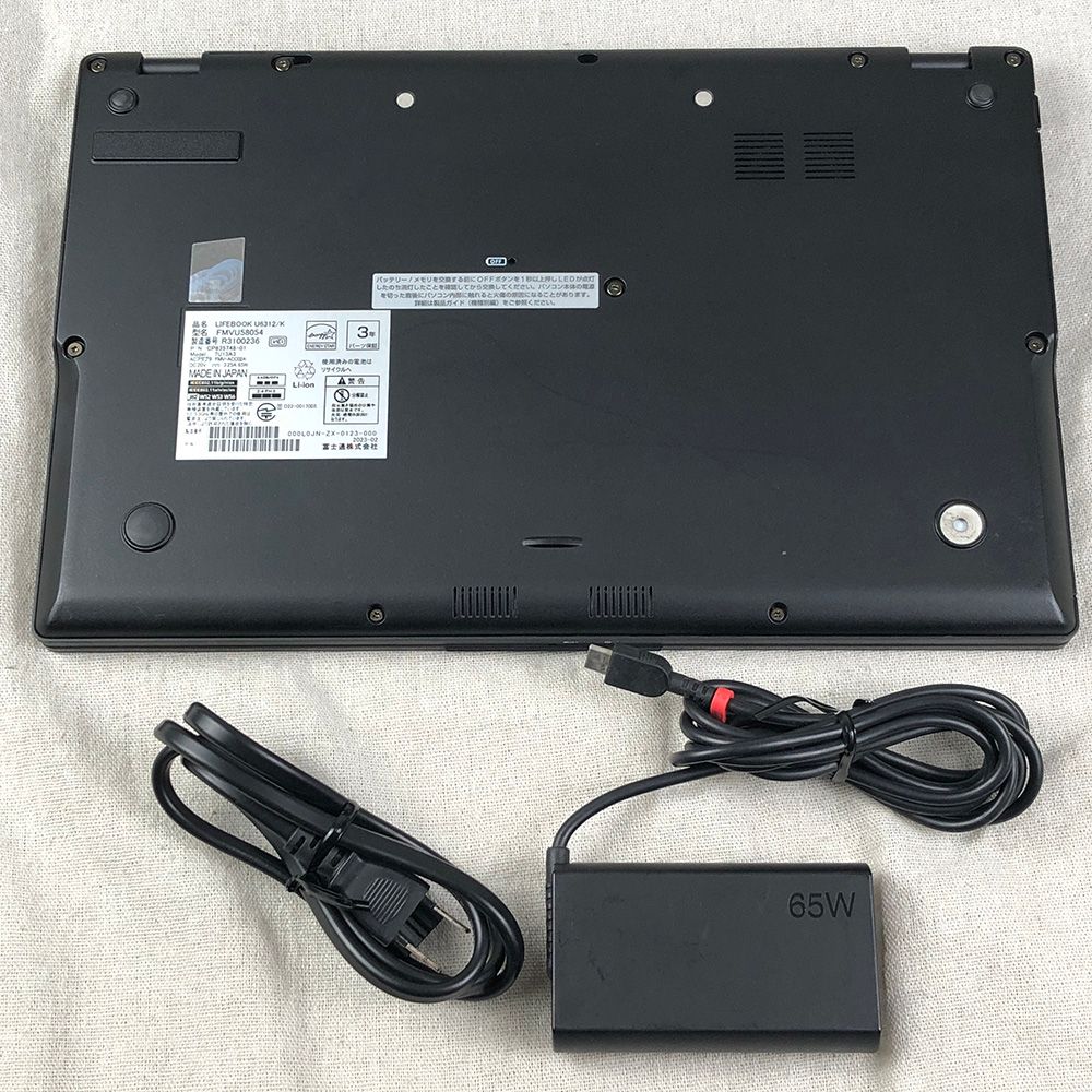 ノートPC パソコン FUJITSU 富士通 LIFEBOOK U6312/K【i5-1245U