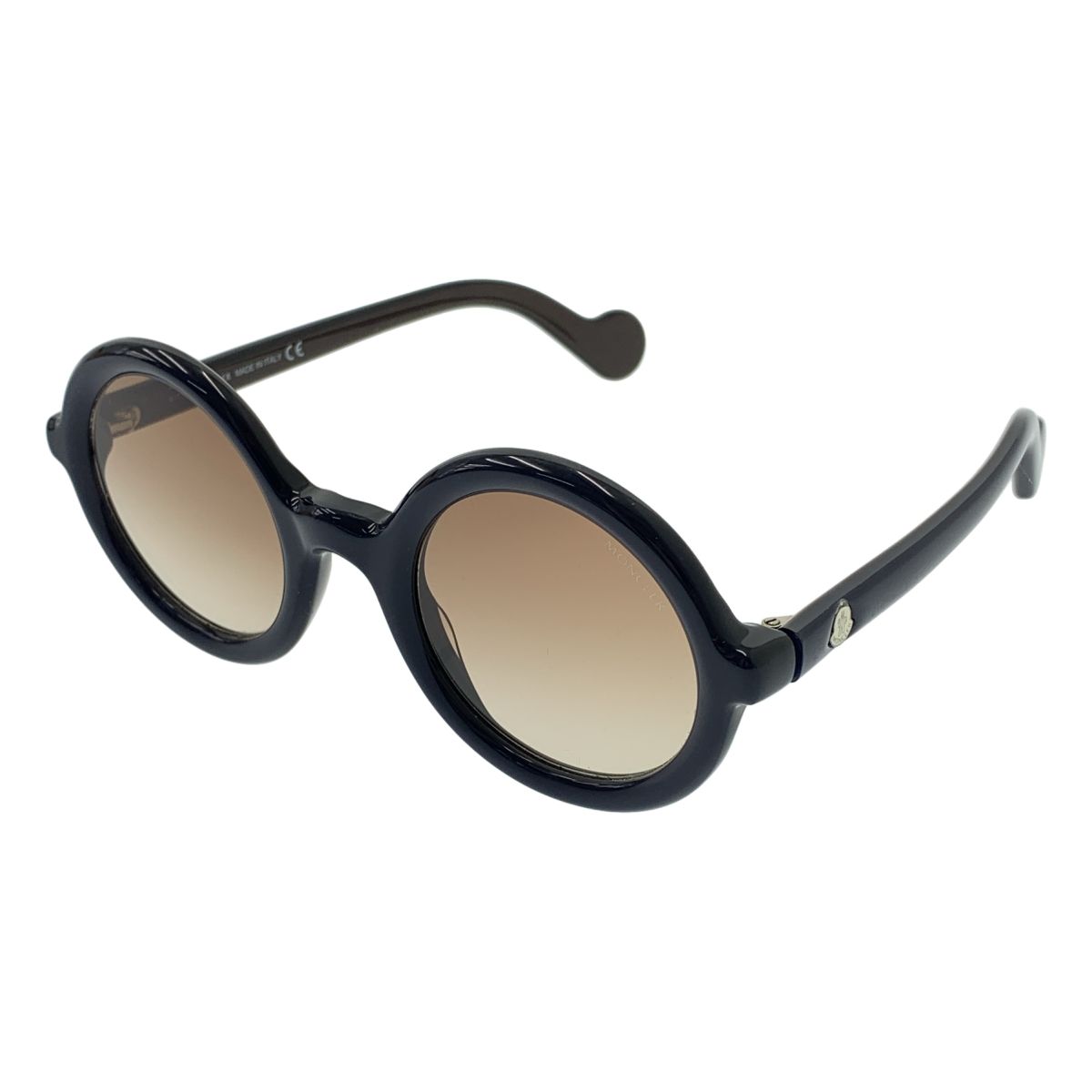 MONCLER | モンクレール | ML0005 | ラウンド アイウェア サングラス | 50□26 | ダークネイビー | レディース