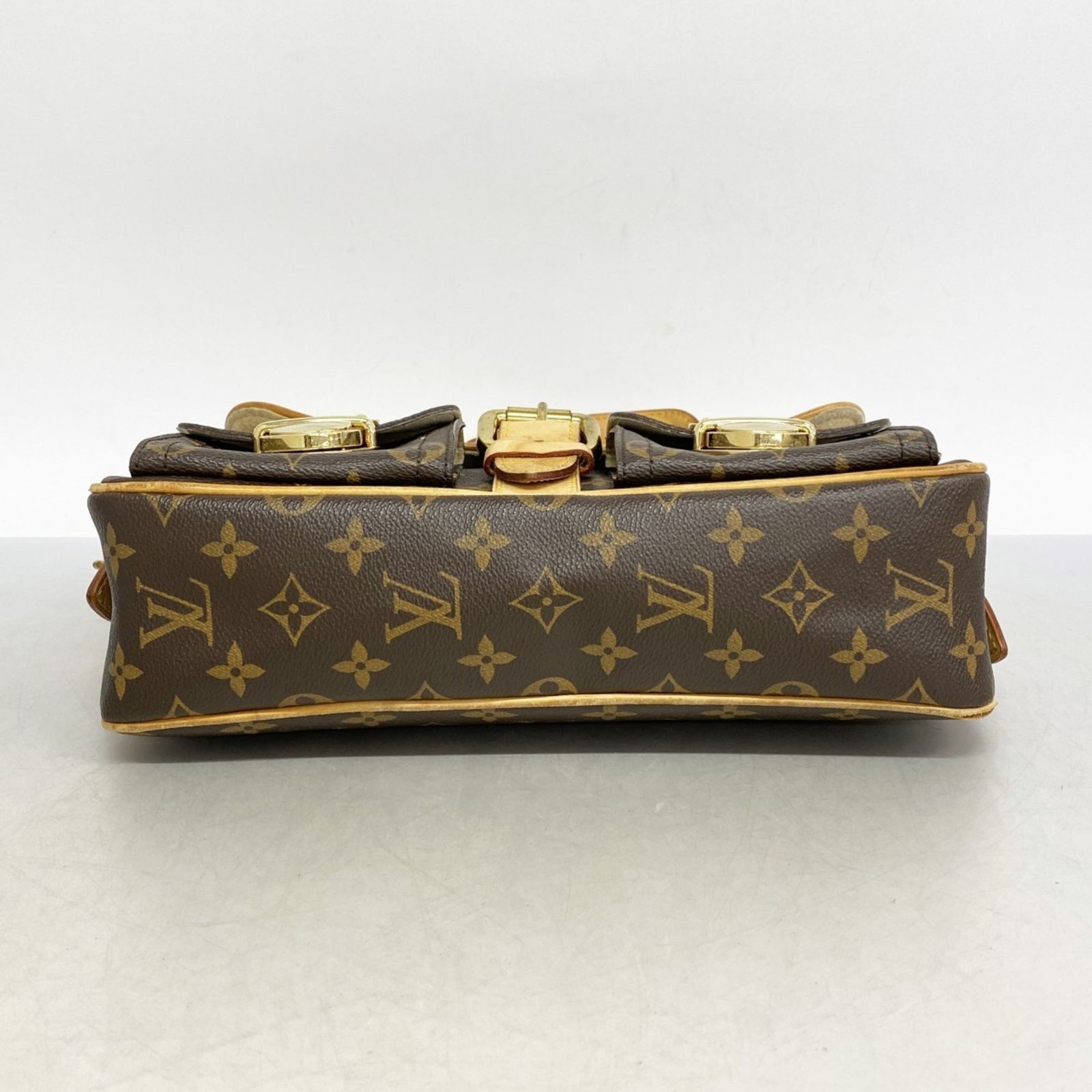 ルイ ヴィトン Louis Vuitton ルイ ヴィトン ショルダーバッグ モノグラム ハドソン M40027 ブラウンレディース DECORATOM_COM_BR
