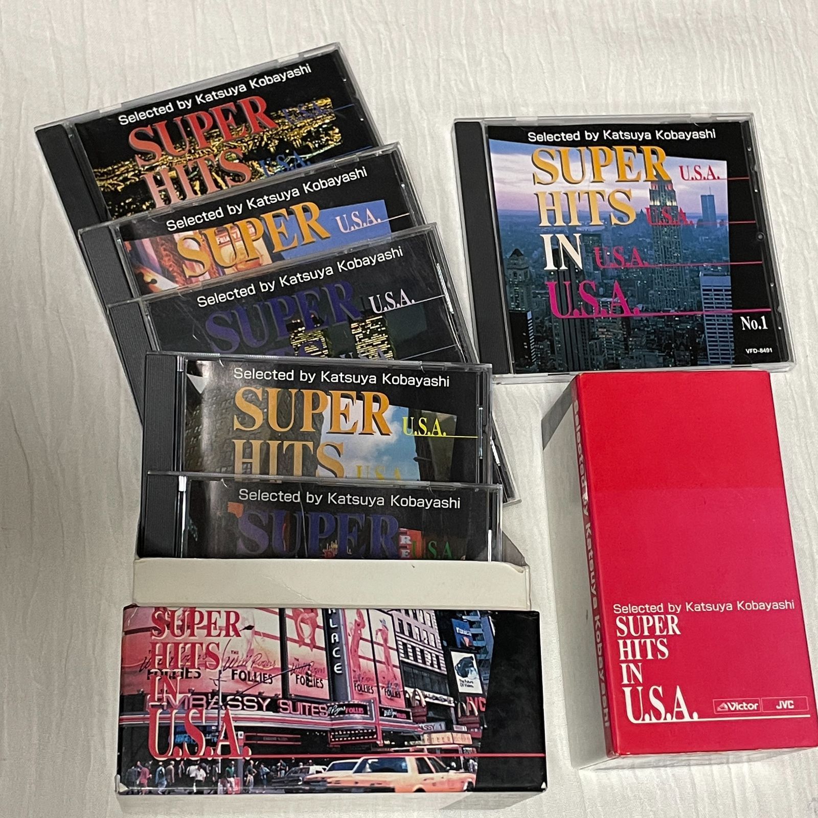 80年代洋楽CDボックス｜SUPER HITS IN U.S.A. （中古品：解説本欠品 
